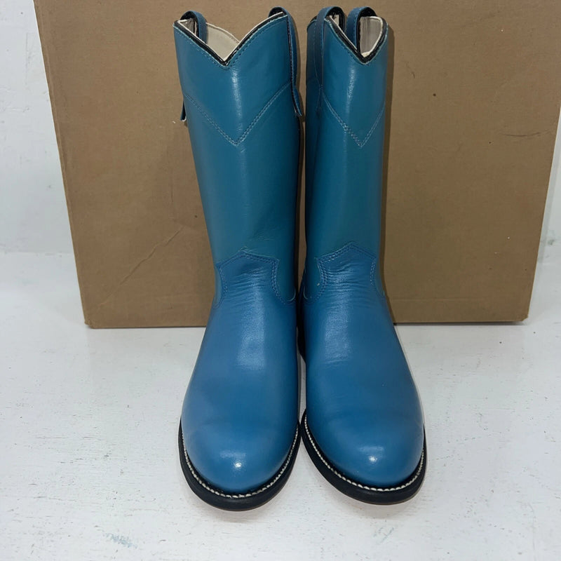 New Women’s Blue Texas Brand Cowboy Boots. 4438 5.5 5 1/2 M. 20-44