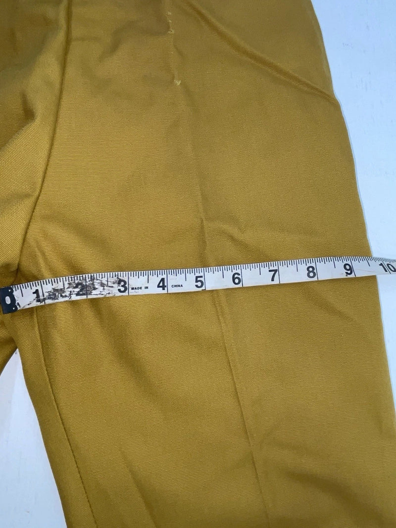 New Vintage Yellow Polyester Pants #555 SS-95