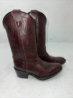 New Children’s Brown Texas Cowboy Boots. 9 D 24-40