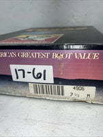 New Women’s Brown Texas Brand Cowboy Boots. 4906 7.5 7 1/2 M. 17-61