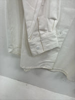New Women’s Cricket Creek White Long Sleeve Button Up Small LL-35