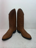 New Men’s Brown Acme Cowboy Boots. 9032 8 E W. 1-109