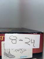 New Men’s Brown Texas Brand Cowboy Boots. 251527461 10.5 10 1/2 D. 8-24