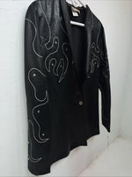 New Women’s 1849 Authentic Ranchwear Black Western Show Jacket XS WW-9