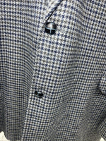New Men’s Pioneer Wear Blue Plaid Suit Jacket 48L #12504 AA-600