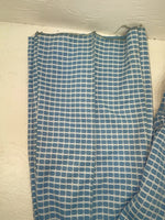 New Vintage Blue Checkered Lee Polyester Pants #2652644 VV-91