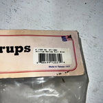 New Royal King Brown Polymar Stirrups Adult #57-1384 FF-3