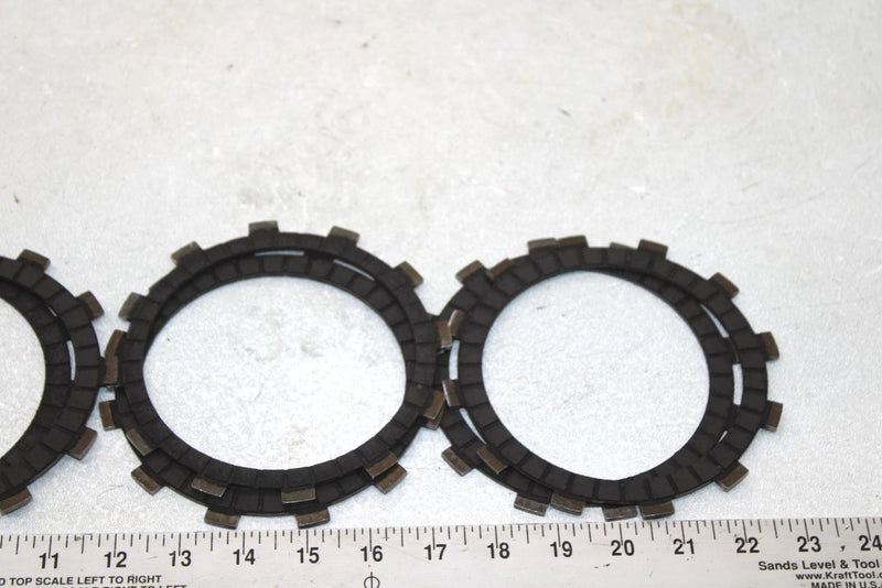 2001 Yamaha  Raptor 660r Oem Clutch Friction Plate Set 5Y1-16321-00-00 AY33