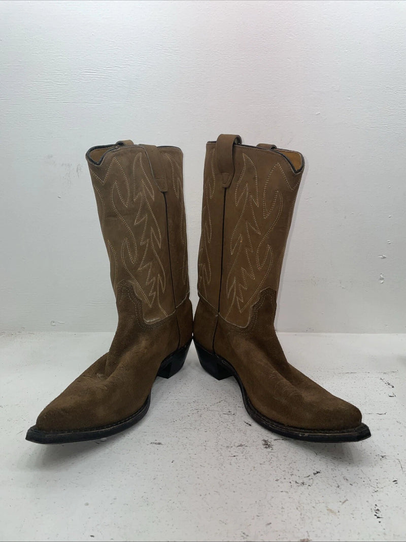 New Men’s Brown Texas Brand Cowboy Boots. 6285 13. 10-48