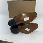 New Women’s Brown Harness Acme Cowboy Boots. 5.5 5 1/2 C. 20-46