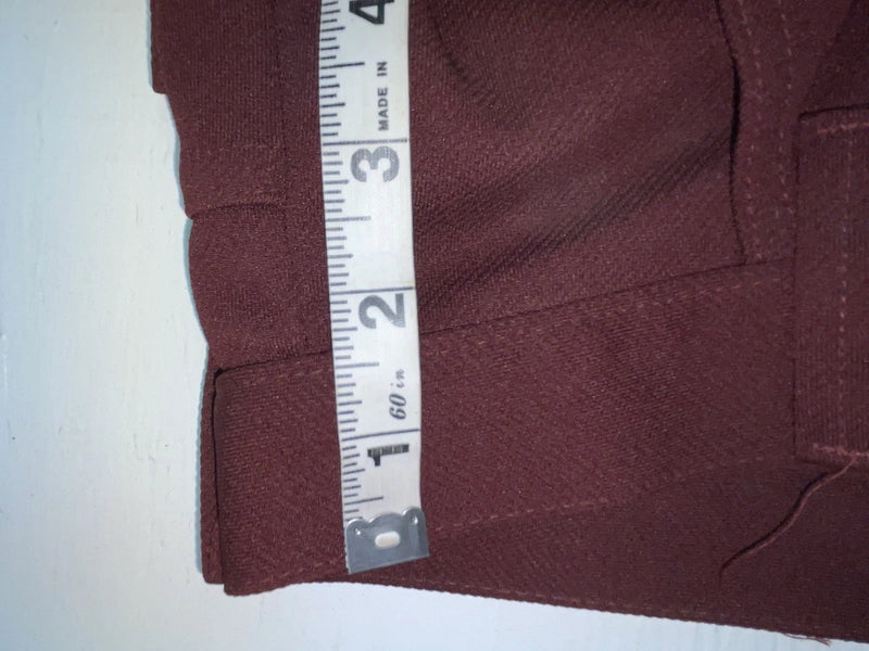 New Vintage Red Lee Polyester Pants #2004061 3A-117