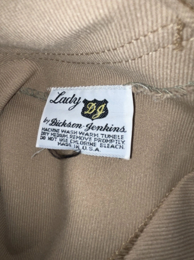 New Vintage Brown Dickson Jenkins Polyester Pants SS-50