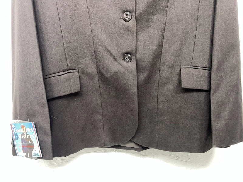 New Women’s Comfort Riders Brown Hunt Meister Riding Coat 18R FF-600