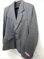 New Men’s Pioneer Wear Blue Suit Jacket 46L #12537 HH-607
