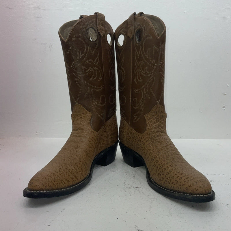New Women’s Brown Texas Brand Cowboy Boots. 7744 10.5 10 1/2 B. 17-118