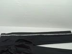 New Vintage Black Circle S Polyester Pants #CP5091 XX-86