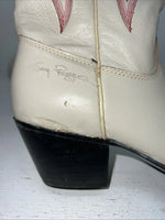 New Women’s Cream Kenny Roger’s Cowboy Boots. 40909 6.5 6 1/2 M. 19-144