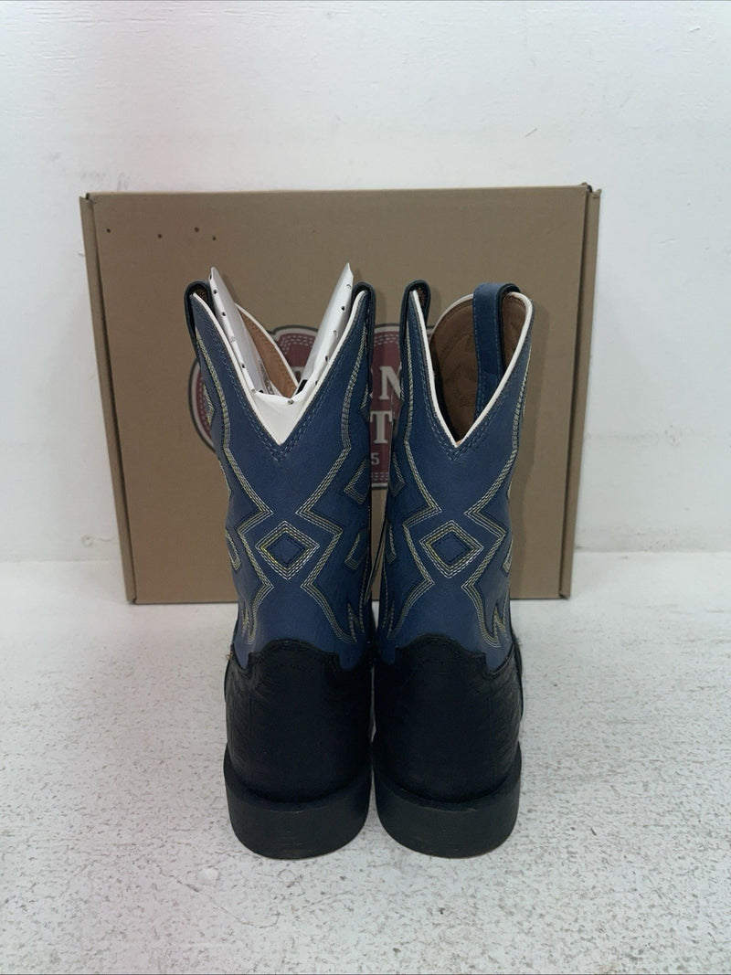 New Youth Blue Nocona Cowboy Boots. N K 5052 6 D. 2-92