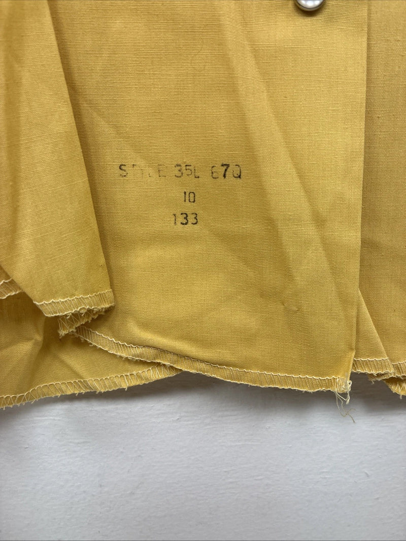 New Kids Karman Yellow Designed Long Sleeve Pearl Snap Size 10 YY-66