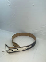 New Blue Genuine Leather 30” Belt #7330 JJ-150