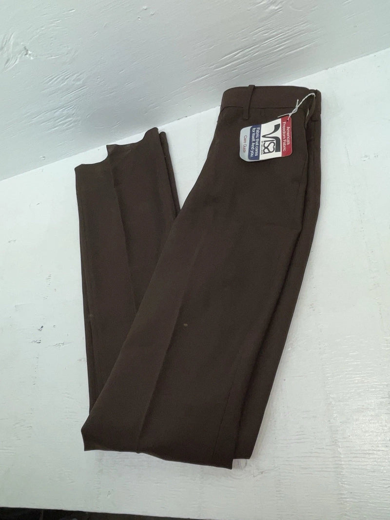 New Vintage Brown Dickson Jenkins Polyester Pants #5510 XX-70