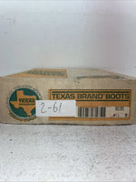 New Women’s Brown Texas Brand Cowboy Boots. B 191 4.5 4 1/2 B. 2-61