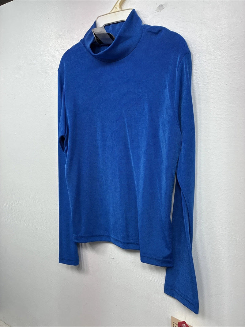 New Kids 1849 RanchWear Blue Long Sleeve Size Kids Large YY-2