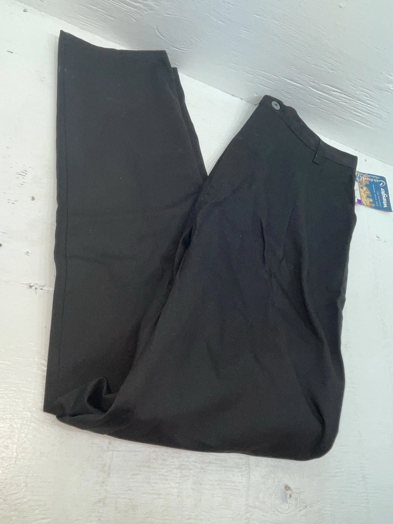 New Vintage Black Wrangler Polyester Pants VV-27