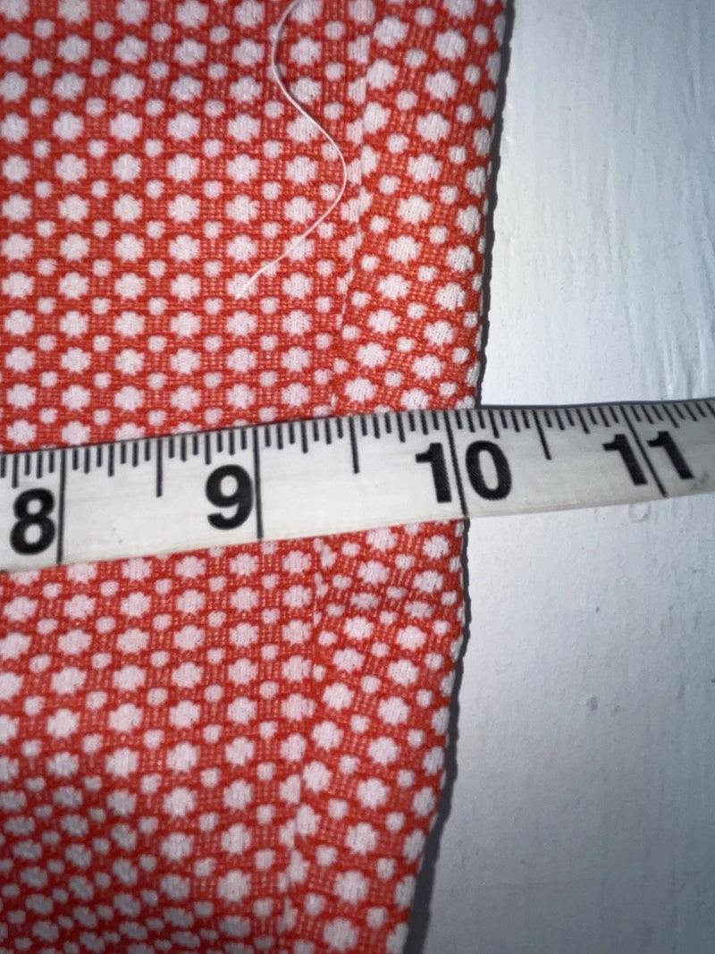 New Vintage Red Polka Dot Panhandle Slim Polyester Pants #8022 XX-59