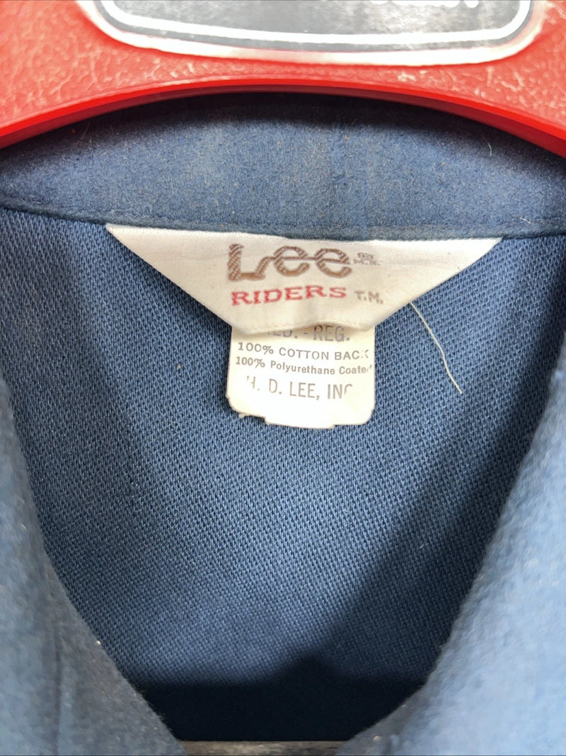 New Women’s Lee Blue Long Sleeve Button Up Jacket M #1941 3C-45