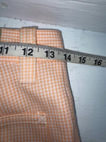 New Vintage Pink Checkered Dickson Jenkins Polyester Pants #501 SS-63