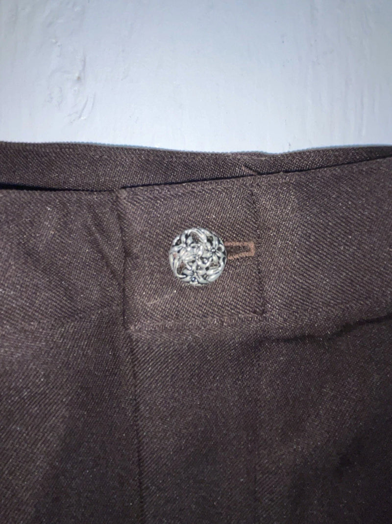 New Vintage Brown Mesquite Polyester Pants #5506 OO-82