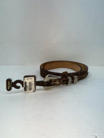 New Brown Genuine Leather Nocona 30” Belt #151120230 Z-56