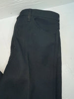 New Vintage Black Wrangler Polyester Pants #828K ZZ-34