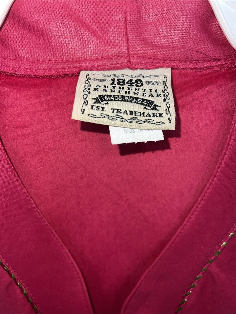 New Women’s Pink 1849 Authentic Ranchwear Western Show Vest XS G-610