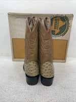 New Youth Brown Texas Brand Cowboy Boots. 2488 4.5 4 1/2 D. 24-137