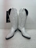 New Women’s White Kenny Roger’s Cowboy Boots. 40347 5 M. 2-151