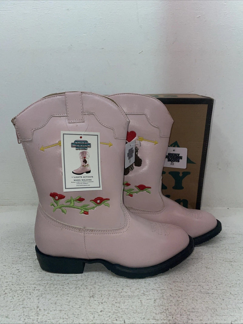 New Kids Pink Smoky Mountain Cowboy Boots. 1164 2.5 2 1/2. 23-149