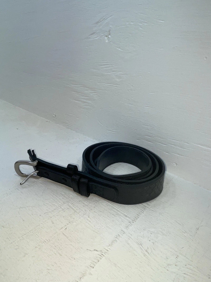 New Black Genuine Leather HD Xtreme Tooled 44” Belt #N2712801 NN-132