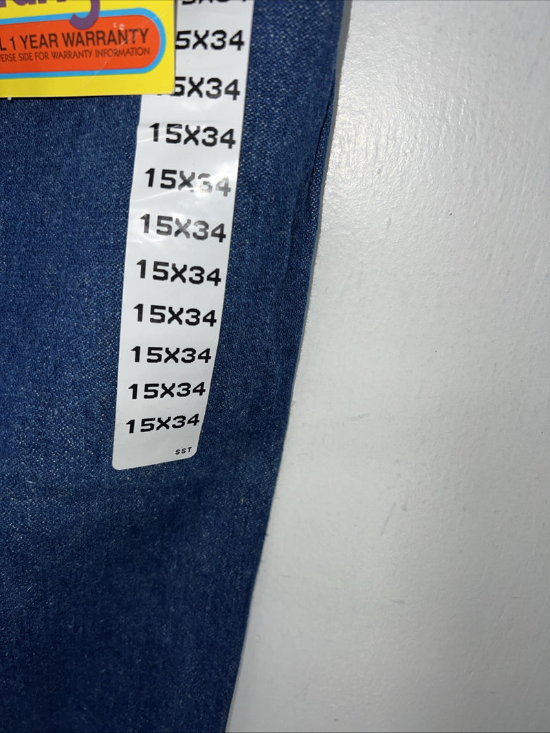 New Women’s Pro Rodeo Cowboy Cut Denim Jeans. 15x34 N-12