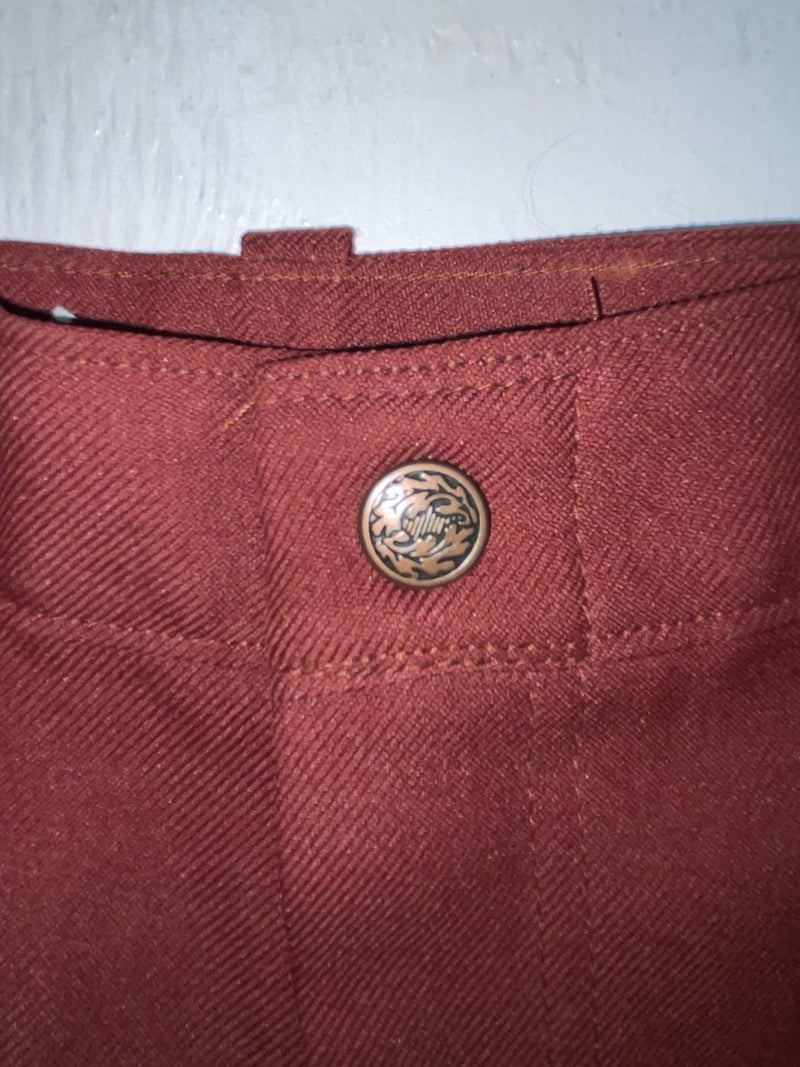New Vintage Red Dickson Jenkins Polyester Pants #5512A 3A-90