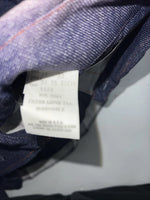 New Men’s Denim Karman Western Wear Pearl Snap Shirt. 15 X 33 Medium A-170