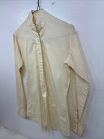 New Women’s Town And Country Yellow Long Sleeve Button Up Size 32 YY-93