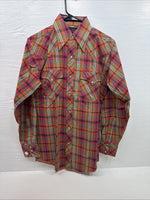 New Men’s Champion Western Multiple Color long sleeve pearl 14.5 X 33 small B-66