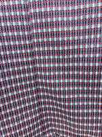 New Wims Panhandle Slim Blue Red Long Sleeve Zip Up Size 16 3B-6