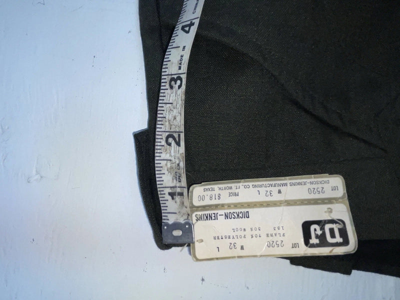 New Vintage Green Dickson Jenkins Polyester Pants #3520 OO-34