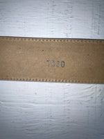 New Blue Genuine Leather 30” Belt #7330 NN-30