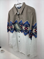 New Women’s Brooks & Dunn Designed Long Sleeve Button Up Large MM-127