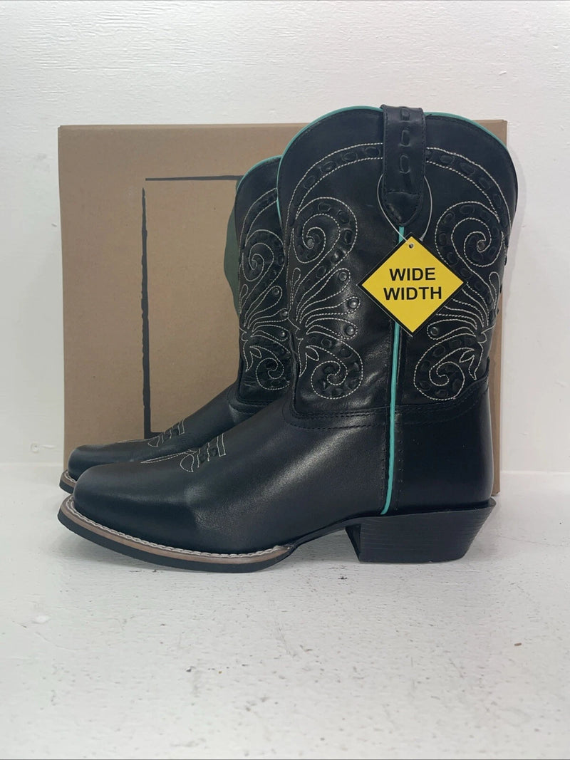 New Women’s Black Smoky Mountain Cowboy Boots. 6062 8.5 8 1/2 W. 16-100