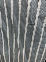 New Men’s Moonshine Spirit Gray Stripe Long Sleeve Pearl Snap Medium K-71